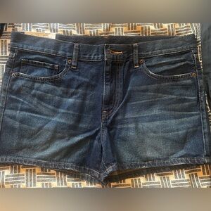 Uniqlo 30in Cotton Jeans Denim Blue Shorts - NEW / NEVER WORN